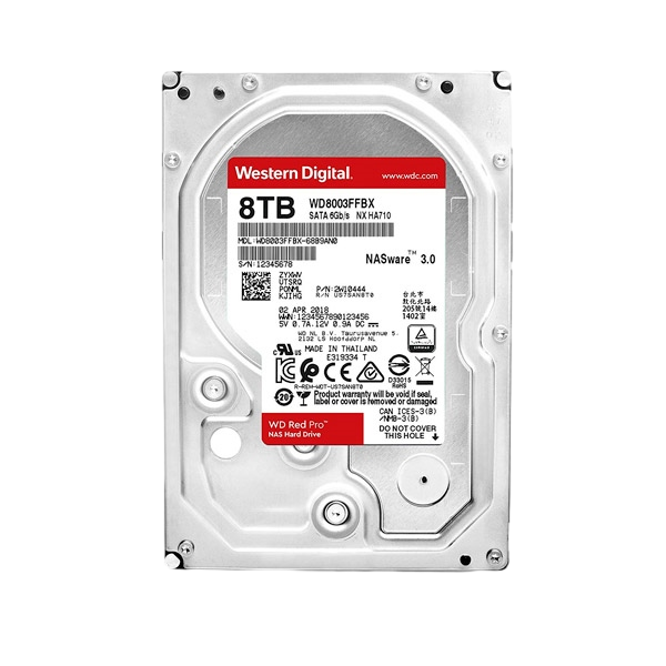 WD Red Pro 8TB 256MB 35  Disco Duro WD Red Pro 8TB 256MB 35  Disco Duro