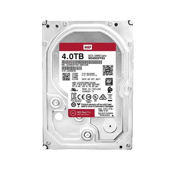 WD Red Pro 35 4TB SATA 256MB  Disco Duro WD Red Pro 35 4TB SATA 256MB  Disco Duro