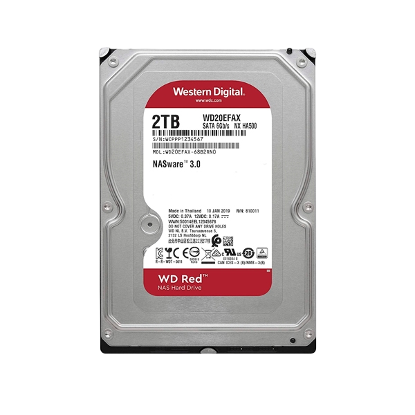 WD Red 2TB 256MB 35  Disco Duro WD Red 2TB 256MB 35  Disco Duro