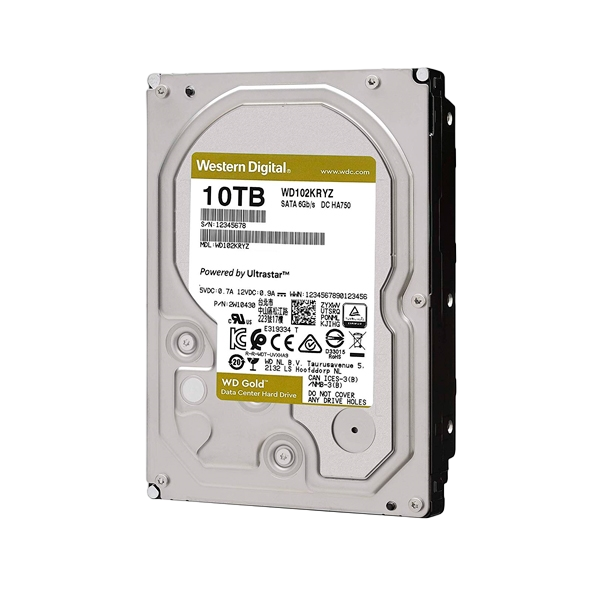 WD Gold 10TB 256MB 35 7200rpm  Disco Duro WD Gold 10TB 256MB 35 7200rpm  Disco Duro