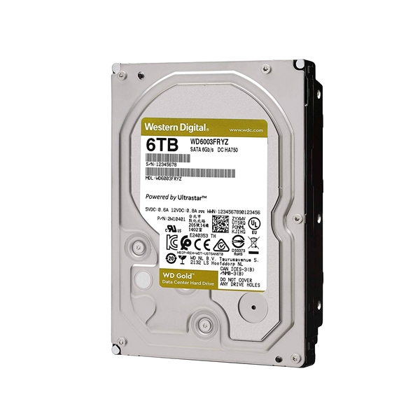 WD Gold 6TB 256MB 35 7200rpm Disco Duro WD Gold 6TB 256MB 35 7200rpm Disco Duro