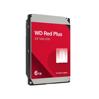 WD Red Plus 6TB Disco Duro NAS 35 HDD 5400rpm SATA III hasta 256MBs Backups 247 WD Red Plus 6TB Disco Duro NAS 35 HDD 5400rpm SATA III hasta 256MBs Backups 247