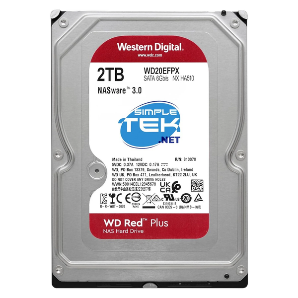 WD Red Plus 2TB Disco Duro NAS 35 HDD 5400rpm SATA III hasta 180 MBs Backups 247 WD Red Plus 2TB Disco Duro NAS 35 HDD 5400rpm SATA III hasta 180 MBs Backups 247