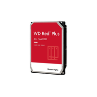 WD Red Plus 4TB  Disco Duro NAS 35 HDD 5400rpm SATA III hasta 180MBs Backups 247