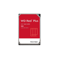 WD Red Plus 4TB  Disco Duro NAS 35 HDD 5400rpm SATA III hasta 180MBs Backups 247