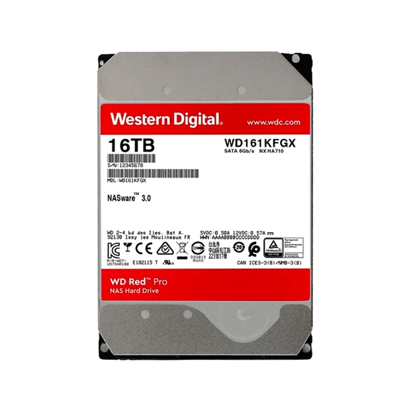 WD Red Pro 16TB 512MB 35 7200rpm  Disco Duro WD Red Pro 16TB 512MB 35 7200rpm  Disco Duro