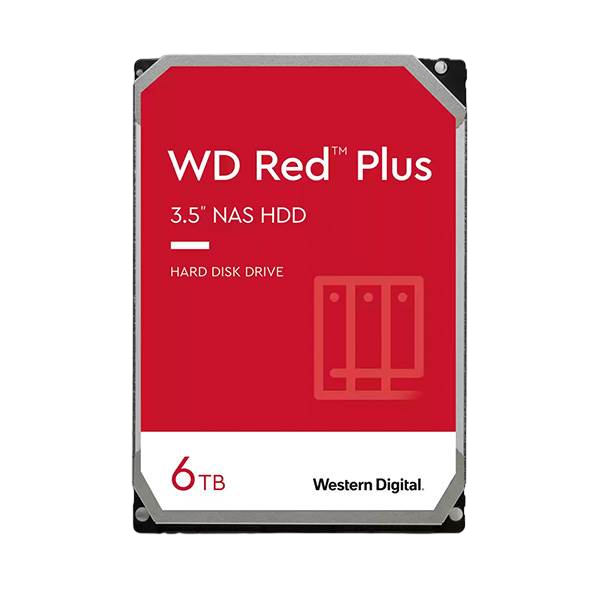 Western Digital WD Red Plus 35 6000 GB Serial ATA III Western Digital WD Red Plus 35 6000 GB Serial ATA III