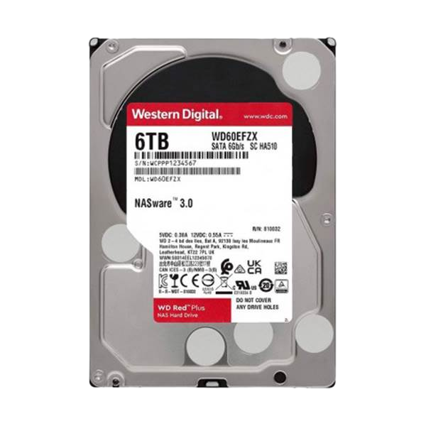 Western Digital WD Red Plus 35 6000 GB Serial ATA III Western Digital WD Red Plus 35 6000 GB Serial ATA III