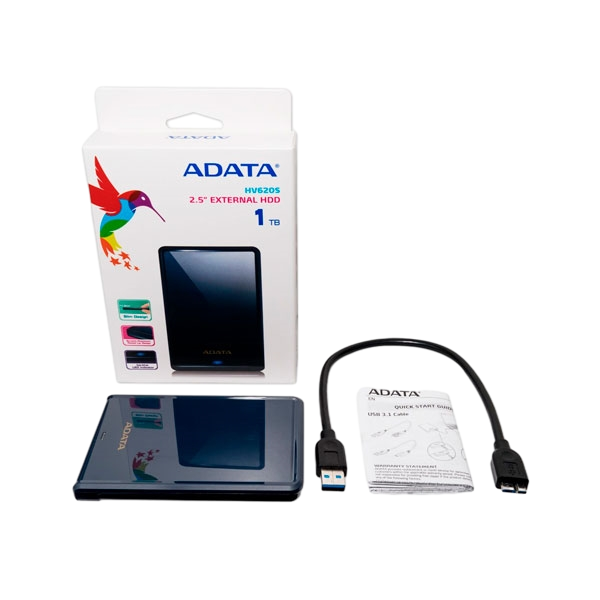 ADATA externo HDD HV620S azul oscuro 1TB USB 30 ADATA externo HDD HV620S azul oscuro 1TB USB 30