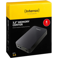 Intenso 6TB Memory Center 35 USB 30  Disco Externo
