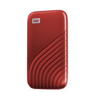 WD Passport 1TB USB 32 Gen 2 25 Rojo  SSD Externo