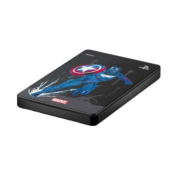 Seagate Game Drive HDD 2TB USB 30 Avengers Edition Capitán América para PS4 Disco Duro Externo Seagate Game Drive HDD 2TB USB 30 Avengers Edition Capitán América para PS4 Disco Duro Externo