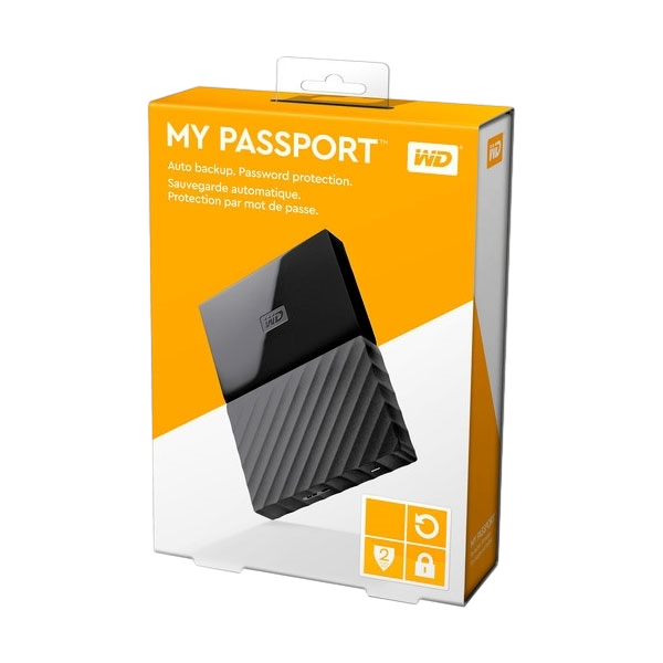 WD My Passport 1TB 25 Negro  Disco Duro Externo WD My Passport 1TB 25 Negro  Disco Duro Externo