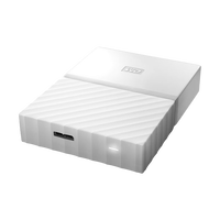 WD My Passport 1TB 25 Blanco   Disco Duro Externo