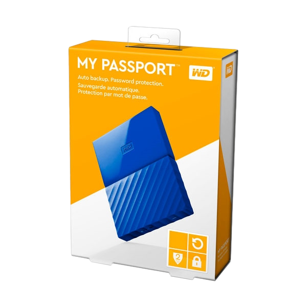 WD My Passport 4TB 25 azul Disco Duro Externo WD My Passport 4TB 25 azul Disco Duro Externo