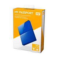 WD My Passport 4TB 25 azul  Disco Duro Externo