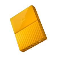 WD My Passport 1TB 25 Amarillo  Disco Duro Externo