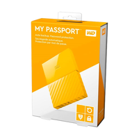 WD My Passport 2TB 25 Amarillo Disco Duro Externo WD My Passport 2TB 25 Amarillo Disco Duro Externo