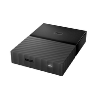 WD My Passport 2TB 25 Negro 2018  Disco Duro Externo