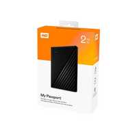 WD Passport 2TB USB 30 25 Negro HDD Externo WD Passport 2TB USB 30 25 Negro HDD Externo