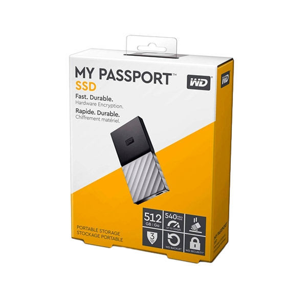 WD My Passport SSD 512GB Disco Duro Externo WD My Passport SSD 512GB Disco Duro Externo