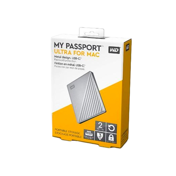 WD Passport Ultra 2TB USB 31 25 Plata HDD Externo WD Passport Ultra 2TB USB 31 25 Plata HDD Externo
