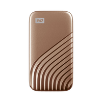 WD Passport 2TB USB 32 Gen 2 25 Dorado SSD Externo WD Passport 2TB USB 32 Gen 2 25 Dorado SSD Externo