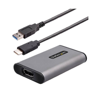 StarTechcom Capturadora Externa USB a HDMI Streaming UVC 4K 30Hz Win Mac