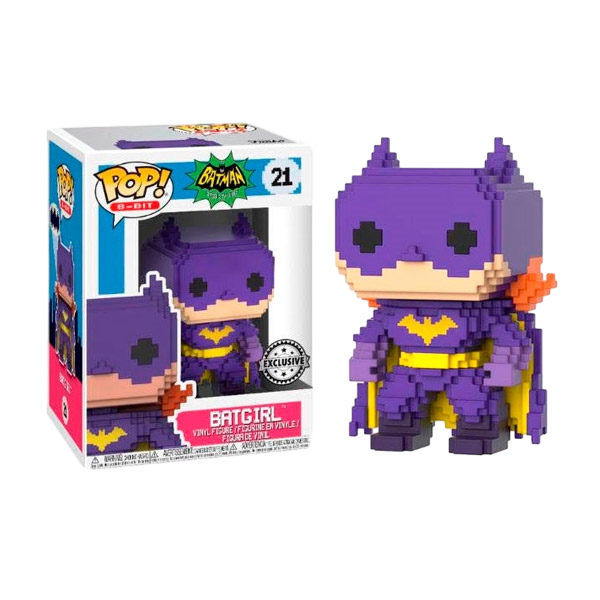 Figura POP 8 Bit  DC Comics Classic Batgirl Exclusive Figura POP 8 Bit  DC Comics Classic Batgirl Exclusive