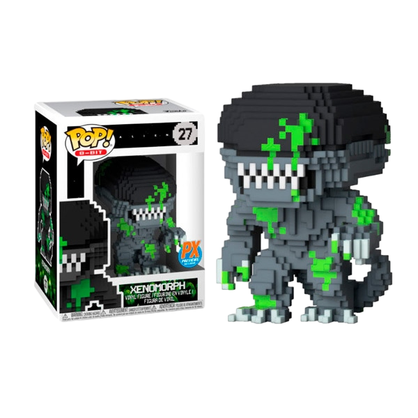 Figura POP 8Bit Alien Blood Splatter Exclusive Figura POP 8Bit Alien Blood Splatter Exclusive