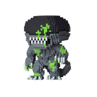 Figura POP 8Bit Alien Blood Splatter Exclusive Figura POP 8Bit Alien Blood Splatter Exclusive