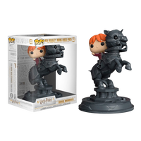 Figura Movie Moments Harry Potter Ron riding chess piece