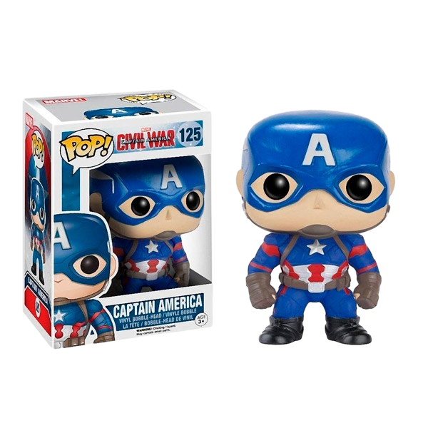 Figura POP Marvel Civil War Capitan America Figura POP Marvel Civil War Capitan America
