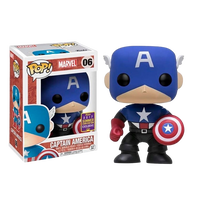 Figura Vinyl POP Marvel Captain America 2017 Exclusive Figura Vinyl POP Marvel Captain America 2017 Exclusive