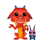 Figura POP Disney Mulan Mushu amp Cricket