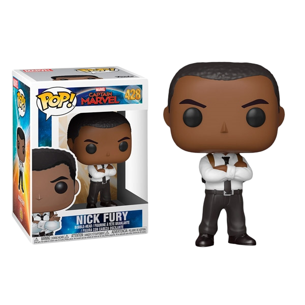Figura POP Marvel Capitana Marvel Nick Fury Figura POP Marvel Capitana Marvel Nick Fury