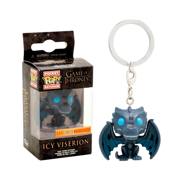 Llavero Pocket POP Juego de Tronos Icy Viserion Exclusive Llavero Pocket POP Juego de Tronos Icy Viserion Exclusive