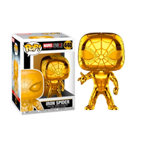 Figura POP Marvel Studios 10 Iron Spiderman Chrome