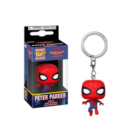Llavero Pocket POP Marvel Animated Spiderman Peter Parker