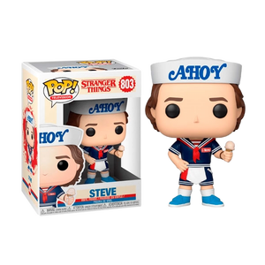 Figura POP Stranger Things 3 Steve with Hat and Ice Cream Figura POP Stranger Things 3 Steve with Hat and Ice Cream
