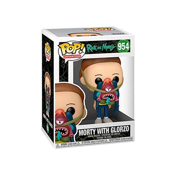 Figura POP Rick and Morty  Morty with Glorzo Figura POP Rick and Morty  Morty with Glorzo