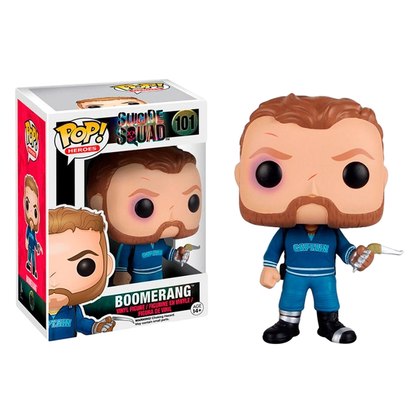 Figura POP DC Comics Escuadron Suicida Boomerang Figura POP DC Comics Escuadron Suicida Boomerang