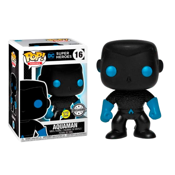 Figura POP DC Comics Justice League Aquaman Silhouette Excl Figura POP DC Comics Justice League Aquaman Silhouette Excl