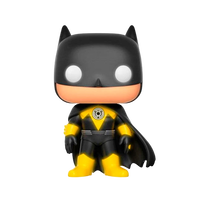 Figura POP DC Comics Yellow Lantern Batman Metallic Excl