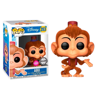 Figura POP Disney Aladdin Abu Flocked Exclusive