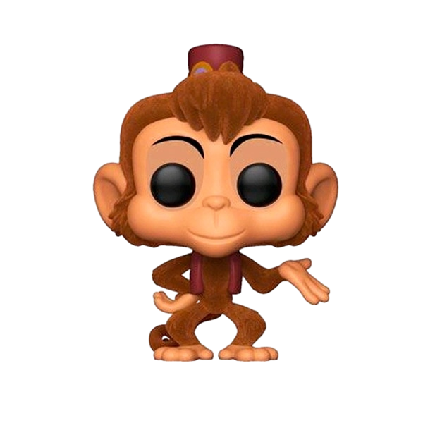 Figura POP Disney Aladdin Abu Flocked Exclusive Figura POP Disney Aladdin Abu Flocked Exclusive