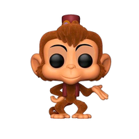 Figura POP Disney Aladdin Abu Flocked Exclusive