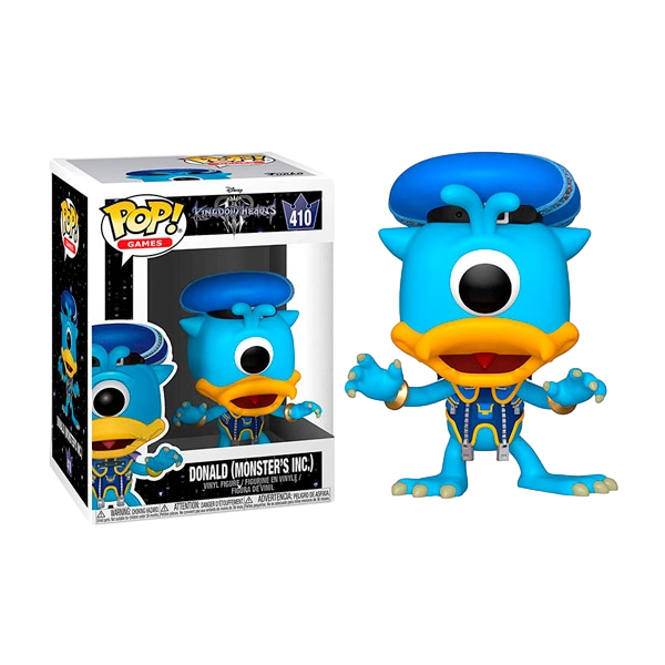 Figura POP Disney Kingdom Hearts 3 Donald Monsters Inc Figura POP Disney Kingdom Hearts 3 Donald Monsters Inc