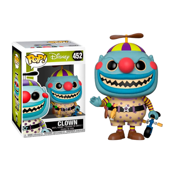 Figura POP Disney Pesadilla Antes de Navidad Clown Figura POP Disney Pesadilla Antes de Navidad Clown