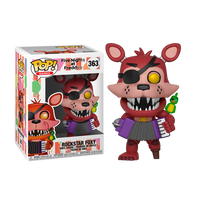 Figura POP Five Nights al Freddys 6 Pizza Sim Rockstar Foxy Figura POP Five Nights al Freddys 6 Pizza Sim Rockstar Foxy